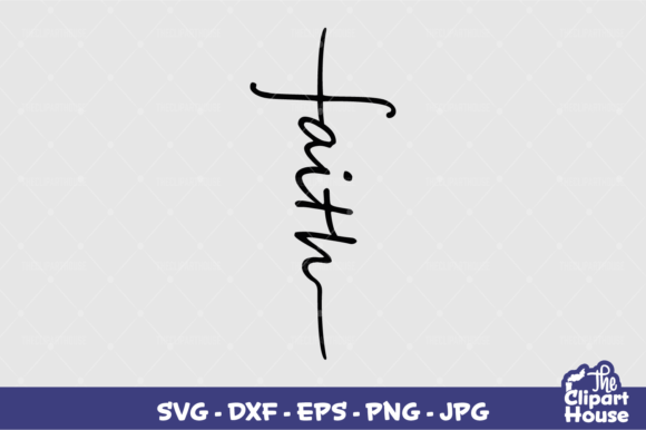 Faith Cross Graphics for Crafts