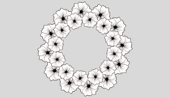 Floral Frame for Modern Branding