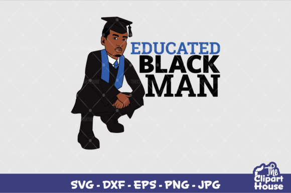 Graphics for Crafts: Educated Black Man