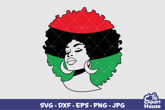Juneteenth Afro Woman 2